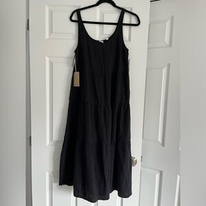 Aritzia Wilfred Firefly Dress Black - Small